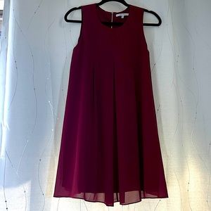 Maroon dress
